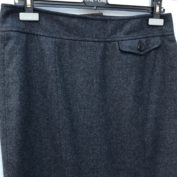 NWOT Pink Tartan Grey Flannel Skirt - Picture 4 of 11
